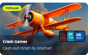 Spela Crash Games hos Winzter Casino